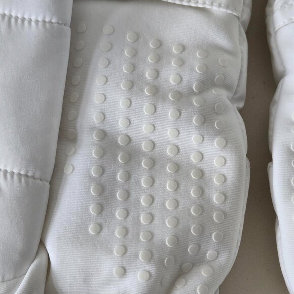 NWT LULULEMON White 600 Fill Goose Down Wunder Puff Mitten Gloves Women XS/S M/L - Picture 5 of 12